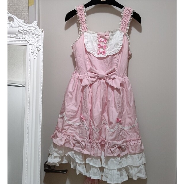 Angelic Pretty - Angelic Pretty ワンピース 薄ピンク色の通販 by pink's shop｜アンジェリック