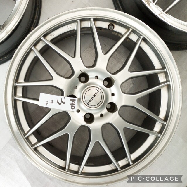 最新人気 ASAメッシュホイール 17インチ +38 7J +38 7J PCD 5穴 5穴