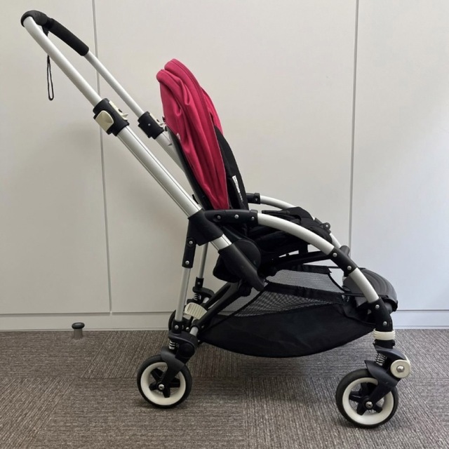 AIRBUGGY(エアバギー)のBugaboo Bee バガブービー　ピンク　ベビーカー　4輪ベビーカー キッズ/ベビー/マタニティの外出/移動用品(ベビーカー/バギー)の商品写真