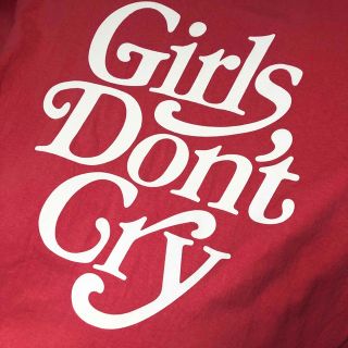 ガールズドントクライ(Girls Don't Cry)の美品　ガールズドントクライ　Tシャツ　XL ピンク(Tシャツ/カットソー(半袖/袖なし))