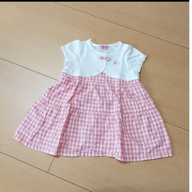 mikihouse(ミキハウス)のミキハウス ワンピース キッズ/ベビー/マタニティのキッズ服女の子用(90cm~)(ワンピース)の商品写真