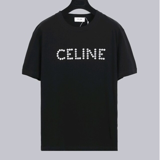 セリーヌ Tシャツ(レディース/半袖)（ブラック/黒色系）の通販 79点 