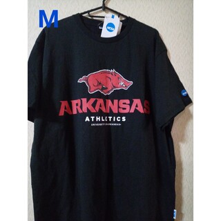 NCAA、アーカンソー大学カレッジTシャツ、M(Tシャツ/カットソー(半袖/袖なし))