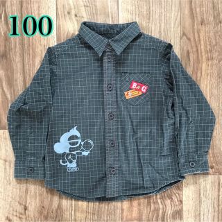 《古着・used》長袖　シャツ　100(その他)