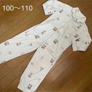ジェラートピケ(gelato pique)の【最終価格です】ジェラートピケ　ルームウェア　パジャマ　XS 100〜110(パジャマ)