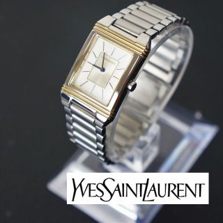 イヴサンローラン(Yves Saint Laurent)の【稼働美品】イブ　サンローラン　 アンティーク腕時計　ケース付(腕時計)