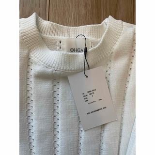 OHGA VALERIE ホワイト 新品の通販 by ともすけ's shop|ラクマ