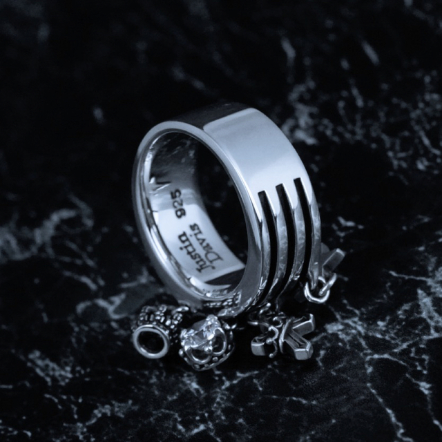 TRINKET JOY A リング 石は黒です! | www.sgh.com.co