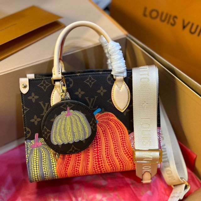ルイヴィトン☆ LV × YK オンザゴー PM ハンドバッグ 低価格の www