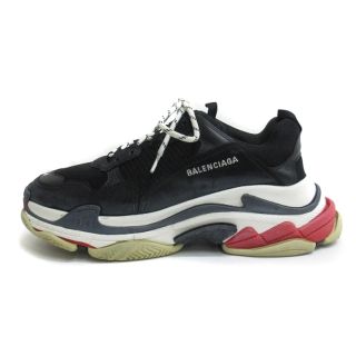 バレンシアガ(Balenciaga)のバレンシアガ トリプルS ダッド スニーカー 533882 ブラック 29cm(スニーカー)