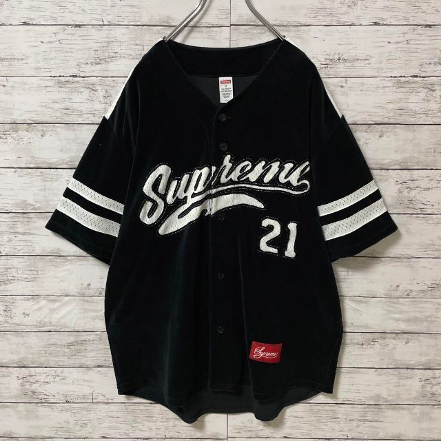 supreme ベロア生地トップス-