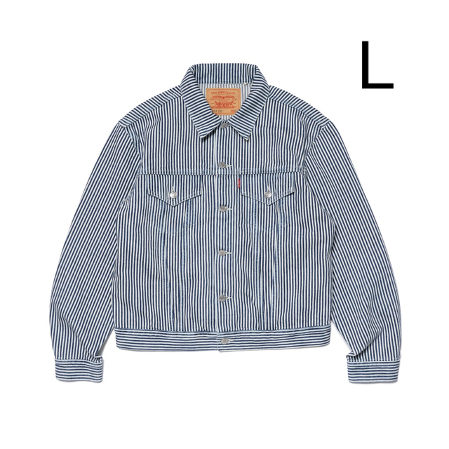 HUMAN MADE - LEVI'S NIGO 557XX STRIPE TRUCKER JACKETの通販 by ...