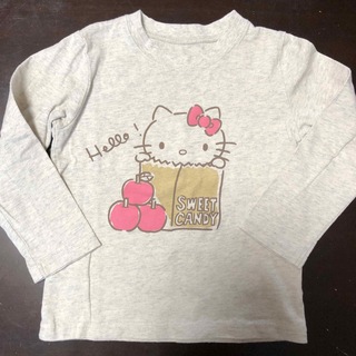 サンリオ(サンリオ)のハローキティ☆100サイズカットソー　薄手長袖　美品(Tシャツ/カットソー)