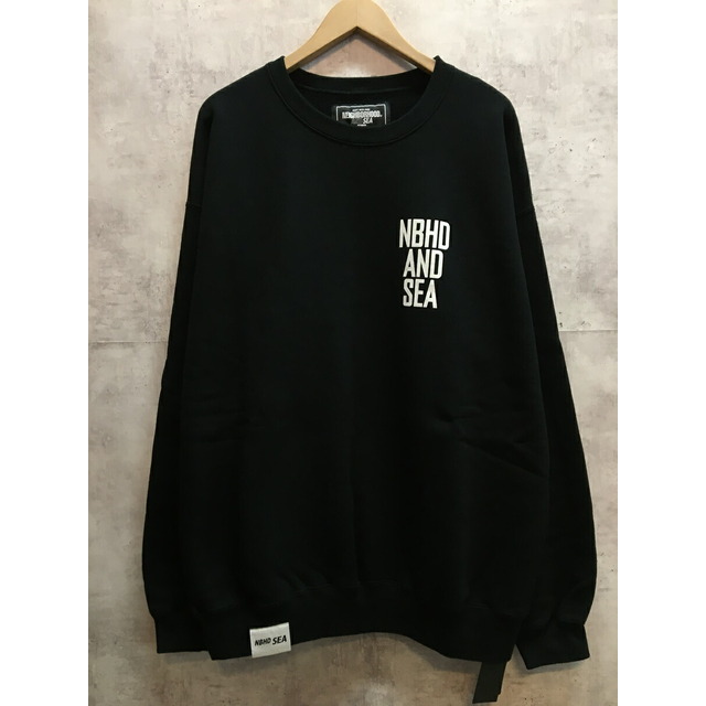 NEIGHBORHOOD × WIND AND SEA 23ss SWEATSHIRT LS ネイバーフッド ウィンダンシー スウェット 231UWWSN-CSM01S【004】【岩】