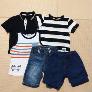 コムサイズム(COMME CA ISM)の100cm 夏服 まとめ売り 5枚セット(その他)