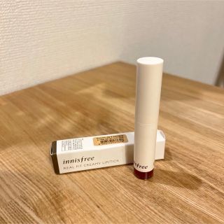 イニスフリー(Innisfree)のイニスフリー　リアルフィットクリーミーリップスティック　#8(口紅)