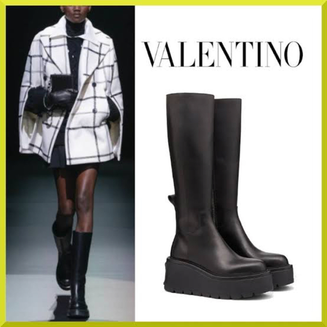 valentino garavani(ヴァレンティノガラヴァーニ)のVALENTINO GARAVANI ロングブーツ レディースの靴/シューズ(ブーツ)の商品写真