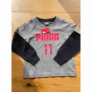 プーマ(PUMA)の【新品】PUMA  長袖Tシャツ　110cm(Tシャツ/カットソー)