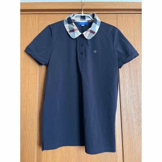 ブルーレーベルクレストブリッジ(BLUE LABEL CRESTBRIDGE)のチェックポロシャツ(ポロシャツ)