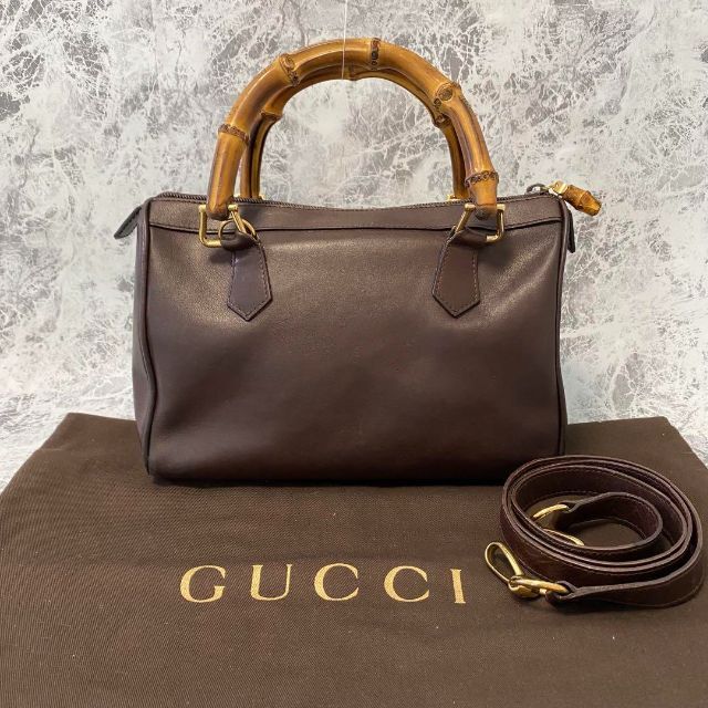 オールドGucci  バンブー　ハンドバッグ