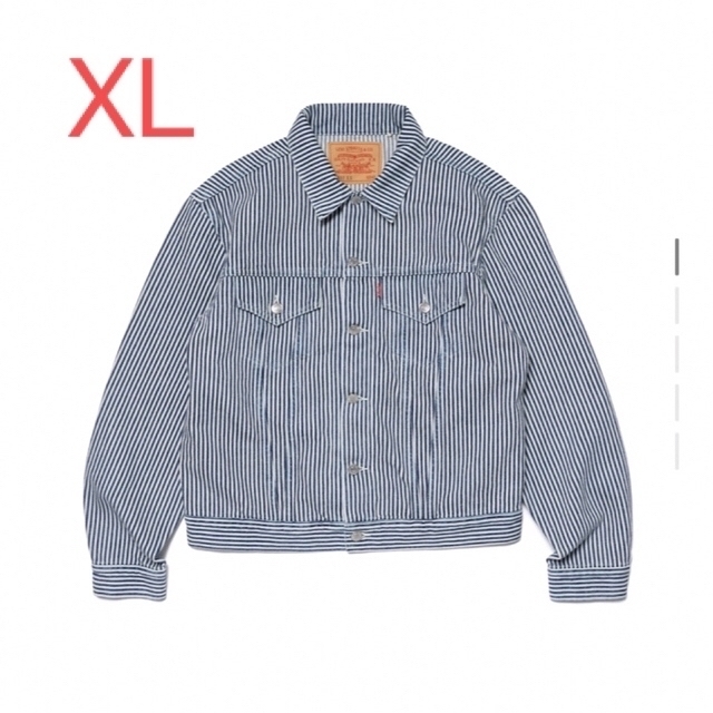 HUMAN MADE(ヒューマンメイド)のLEVI'S® × NIGO 557XX TRUCKER JACKET XL メンズのジャケット/アウター(Gジャン/デニムジャケット)の商品写真