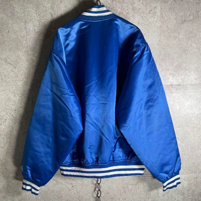 70s 80s Felco MLB Dodgers ドジャース スタジャン 青-