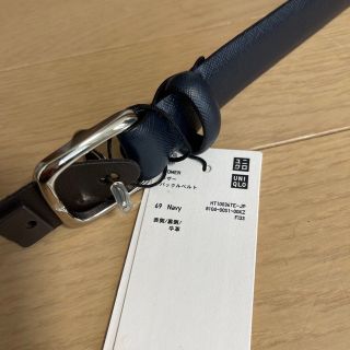 ユニクロ(UNIQLO)のユニクロ　レザーバッグルベルト(その他)