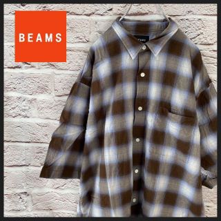 BEAMS シャツ　チェックシャツ メンズ　レディース　[ S ]