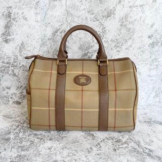 BURBERRY - 極美品 バーバリー Burberrys ボストンバッグ キャンバス