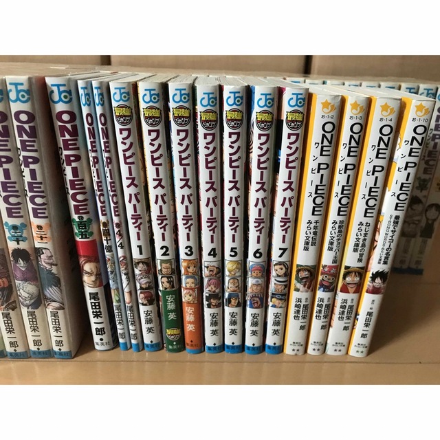 ワンピース 全巻 ONE PIECE 105巻迄 全巻セット+関連本13冊 ワンピース 全巻 ONE PIECE 105巻迄 全巻セット+関連本13冊