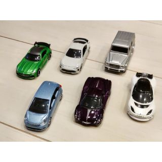 トミカ　スポーツカー、乗用車セット(ミニカー)