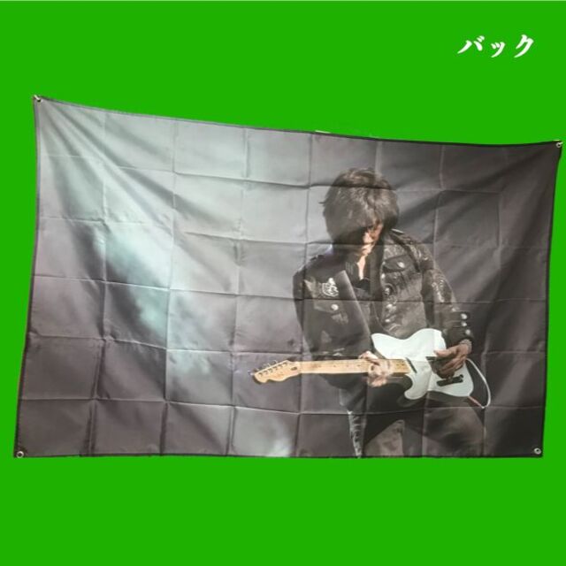 Jeff Beck/ジェフ・ベック ポリエステルタペストリー大判壁掛け エンタメ/ホビーの声優グッズ(ポスター)の商品写真