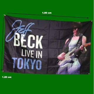 Jeff Beck/ジェフ・ベック ポリエステルタペストリー大判壁掛け(ポスター)