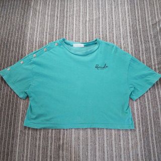 セシルマクビー(CECIL McBEE)のCECIL MCBEE Tシャツ グリーン(カットソー(半袖/袖なし))