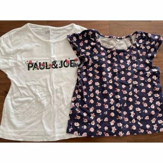 ポールアンドジョー(PAUL & JOE)のユニクロ　110cm ポール&ジョー　Tシャツ(Tシャツ/カットソー)