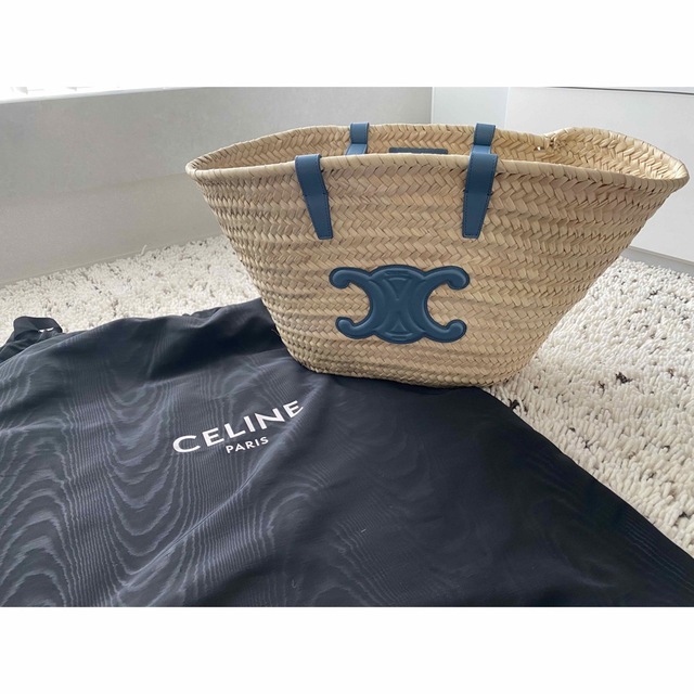 celine(セリーヌ)のセリーヌ　CELINE かごバッグ　パニエ レディースのバッグ(かごバッグ/ストローバッグ)の商品写真