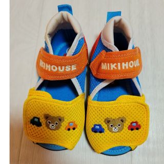 ミキハウス(mikihouse)の新品　ミキハウス　サンダル　プッチーくん　サマーカラー　13.5㎝(サンダル)