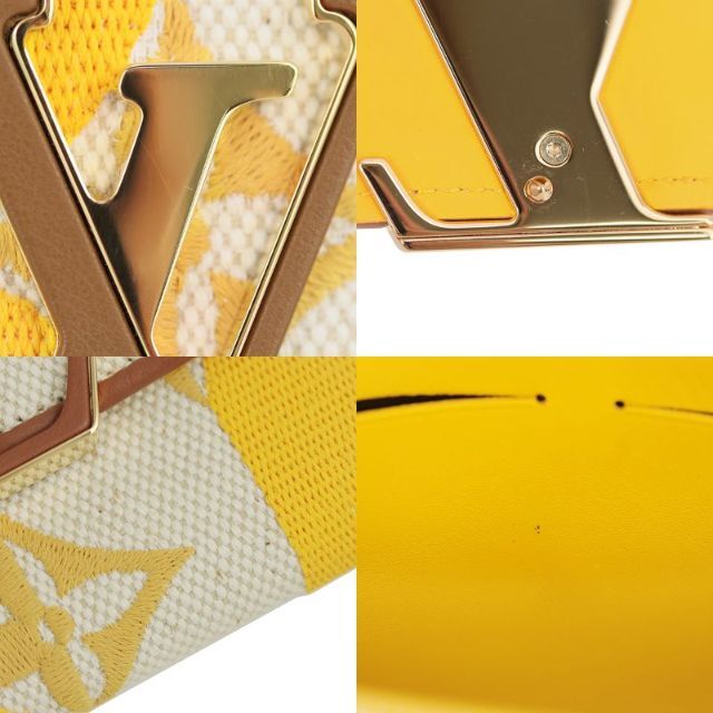 LOUIS VUITTON(ルイヴィトン)のルイヴィトン 二つ折り長財布 イエロー レディース LV 展示品 153301 レディースのファッション小物(財布)の商品写真