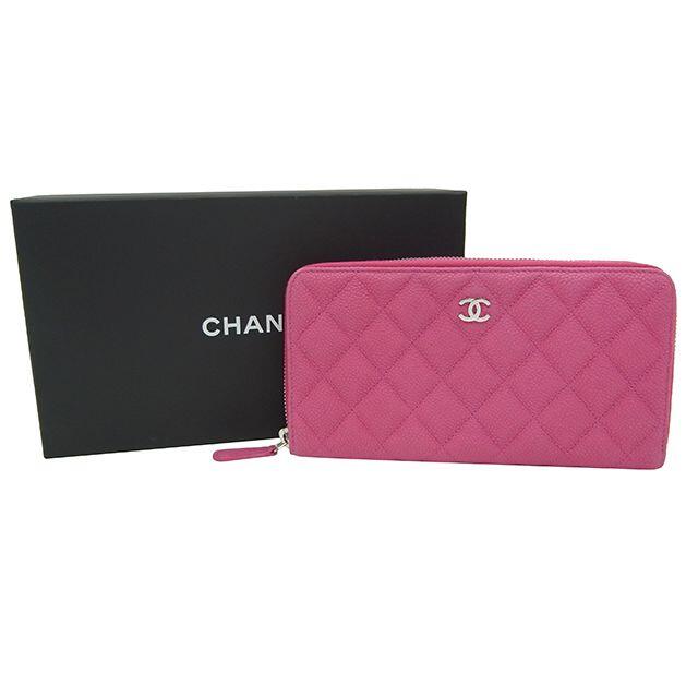人気新品入荷 CHANEL - シャネル ロングジップウォレット A50097