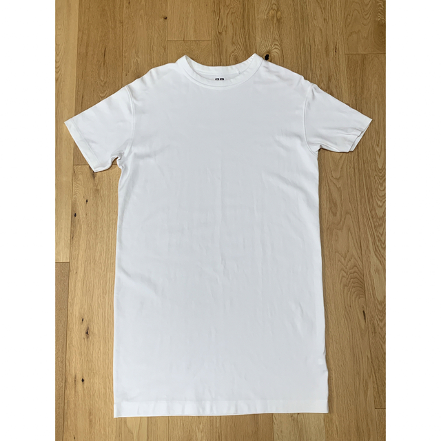UNIQLO(ユニクロ)のUNIQLO U クルーネックTワンピース レディースのトップス(Tシャツ(半袖/袖なし))の商品写真