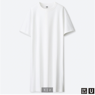 ユニクロ(UNIQLO)のUNIQLO U クルーテックTワンピース(Tシャツ(半袖/袖なし))