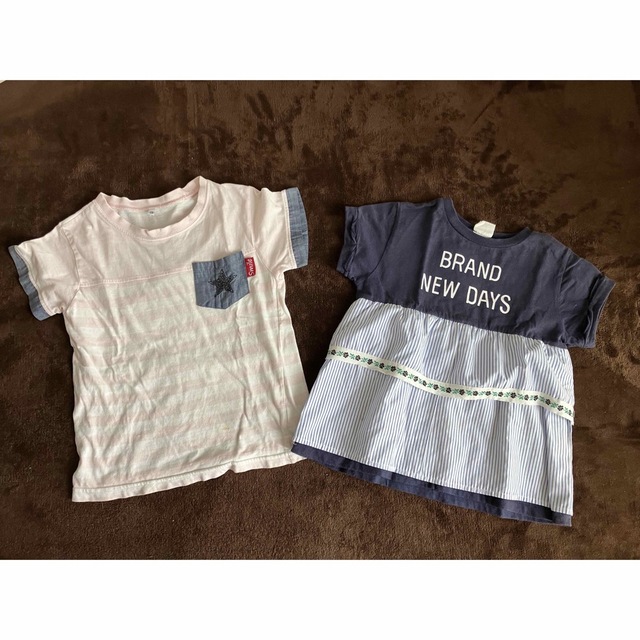 女の子★トップスTシャツ★9点まとめ売り★120cm キッズ/ベビー/マタニティのキッズ服女の子用(90cm~)(Tシャツ/カットソー)の商品写真