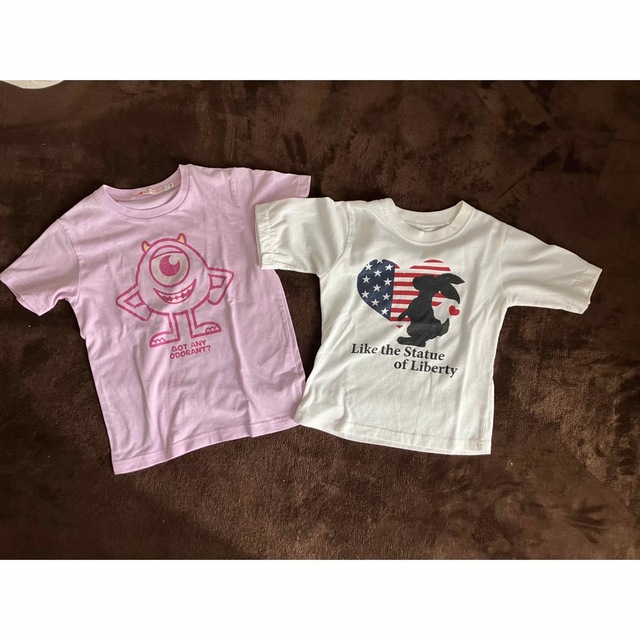 女の子★トップスTシャツ★9点まとめ売り★120cm キッズ/ベビー/マタニティのキッズ服女の子用(90cm~)(Tシャツ/カットソー)の商品写真