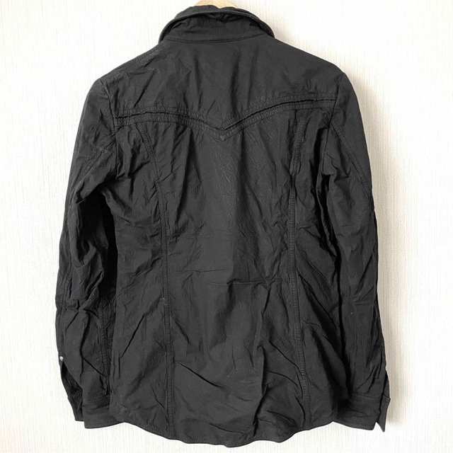 【匿名配送】5351プールオム シャツジャケット ブラック S