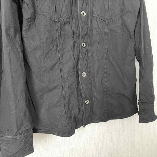 【匿名配送】5351プールオム シャツジャケット ブラック S
