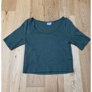 エイチアンドエム(H&M)のH&M basic リブカットソー(カットソー(半袖/袖なし))