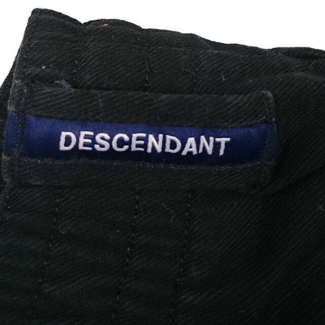 DESCENDANT(ディセンダント)のDESCENDANT ディセンダント コットン イージーショーツ ブラック サイズ1 正規品 / B3341 メンズのパンツ(ショートパンツ)の商品写真