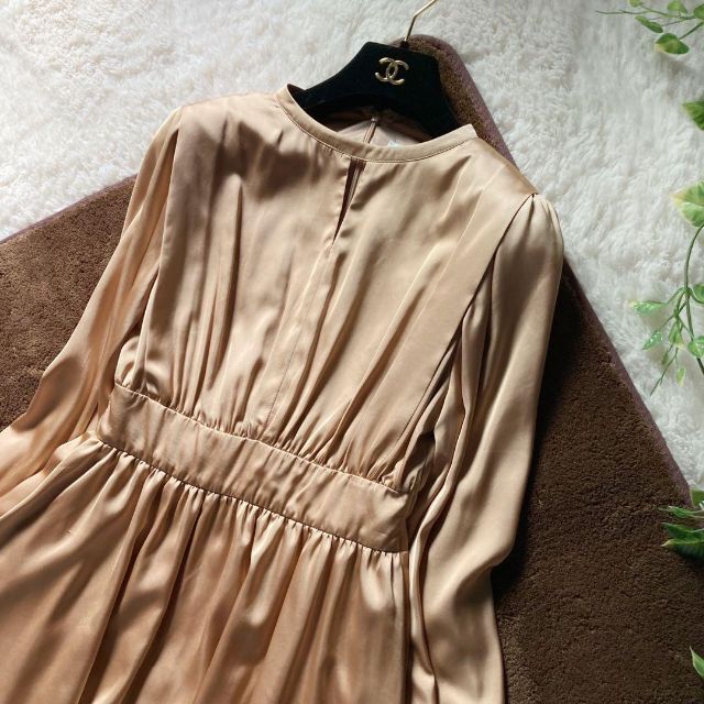 Ameri VINTAGE(アメリヴィンテージ)の【人気完売品】AMERI vintage　BULGE SHOULDER DRES レディースのワンピース(ロングワンピース/マキシワンピース)の商品写真