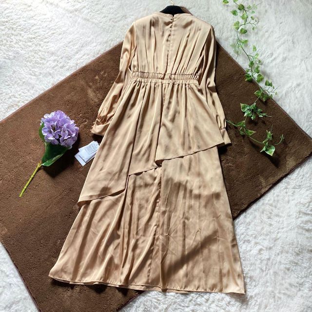 Ameri VINTAGE(アメリヴィンテージ)の【人気完売品】AMERI vintage　BULGE SHOULDER DRES レディースのワンピース(ロングワンピース/マキシワンピース)の商品写真