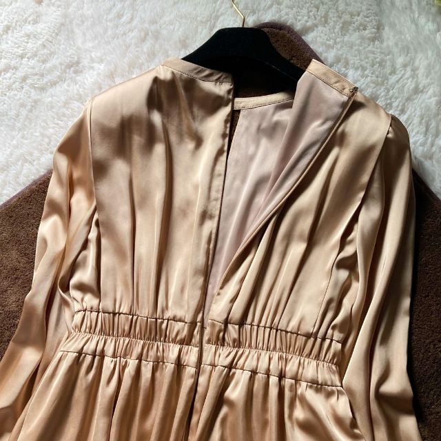 Ameri VINTAGE(アメリヴィンテージ)の【人気完売品】AMERI vintage　BULGE SHOULDER DRES レディースのワンピース(ロングワンピース/マキシワンピース)の商品写真